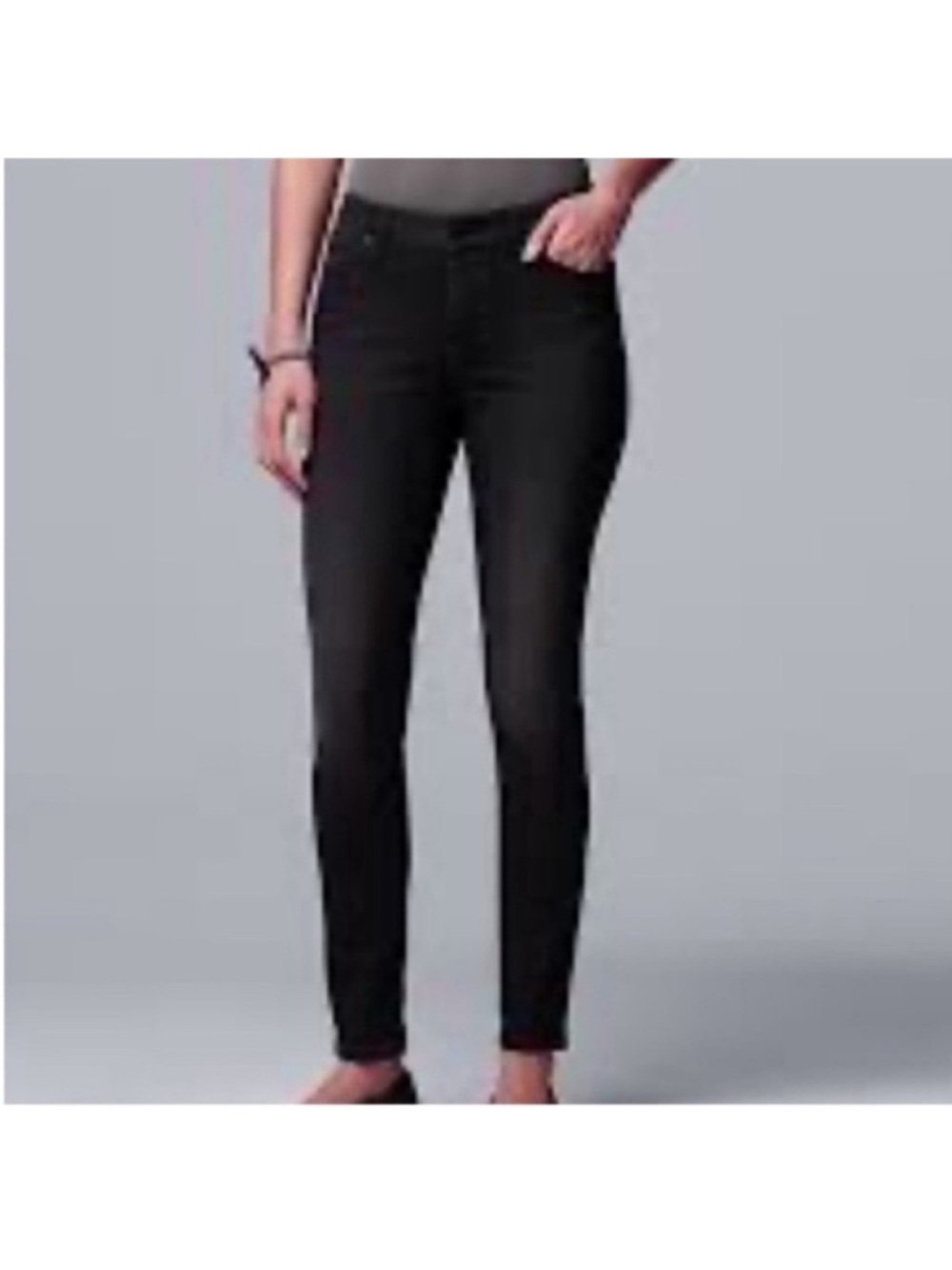 New Simply Vera Vera Wang Power Stretch Jeans